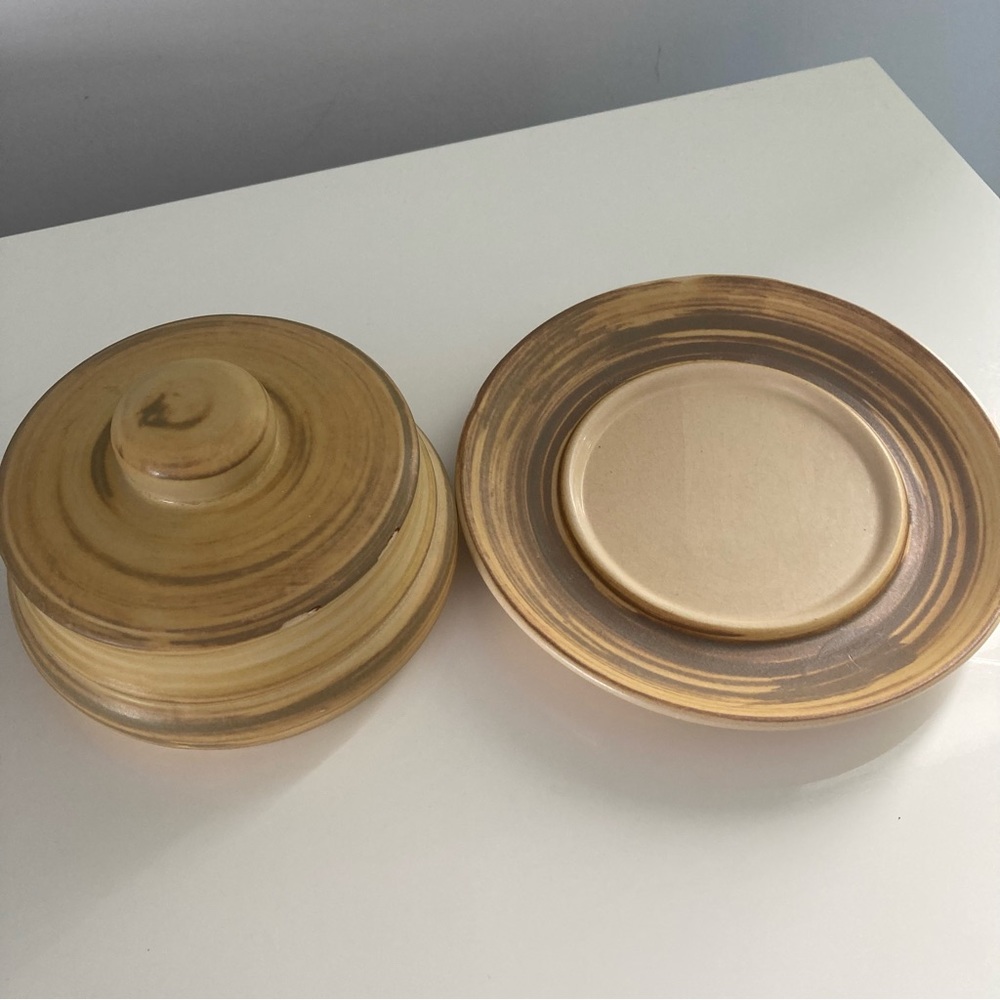 Rustic Tan Serveware Set - Picture 3 of 6